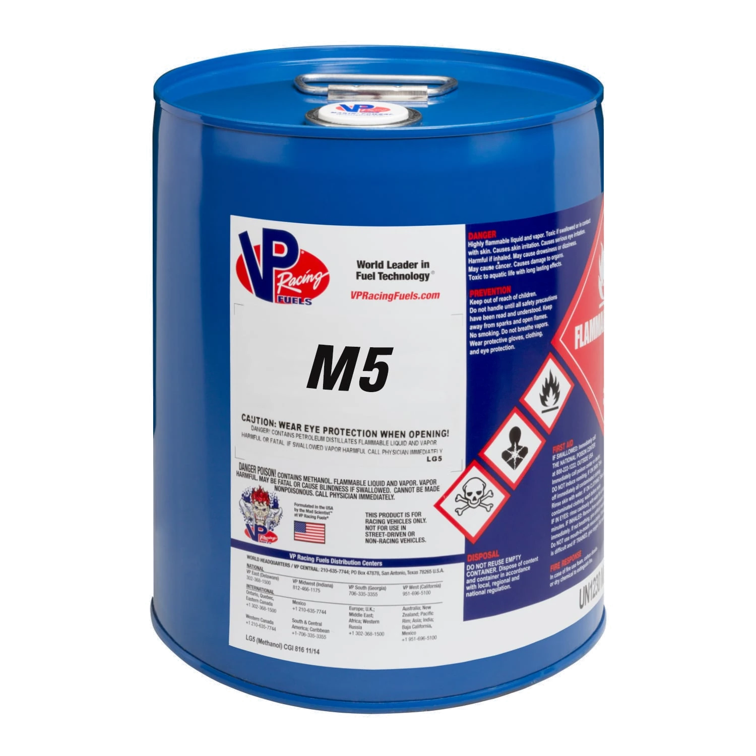 VP Racing M5 Methanol - 19 L