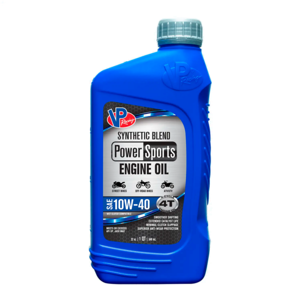 VP Racing Powersports 4T Synthetic Blend SAE 10W 40 946ml