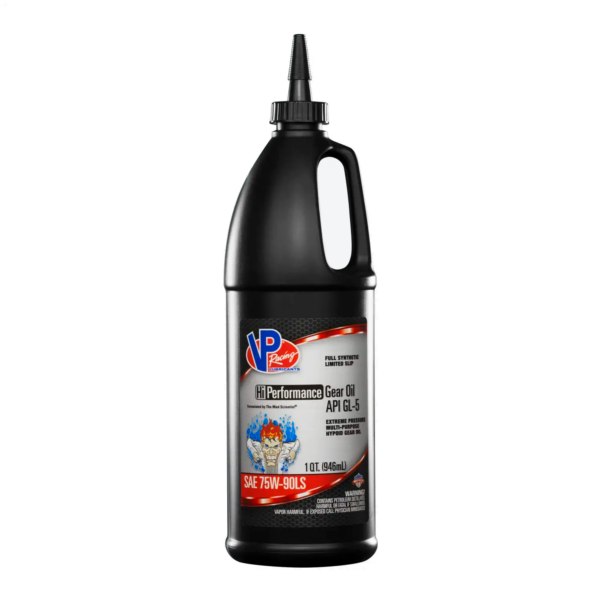 VP Racing Synthetic GL 5/LS SAE 75W 90 Gear Oil 946ml