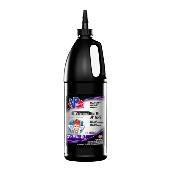 VP Racing Synthetic GL 5/LS SAE 75W 140 Gear Oil 946ml