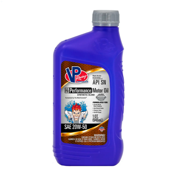 VP Racing Synthetic Blend SAE 20W 50 946ml