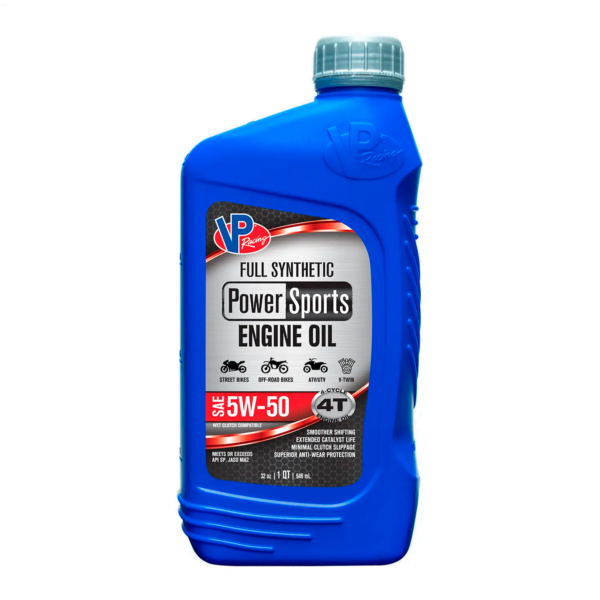 VP Racing Powersports 4T Synthetic SAE 5W 50 946ml