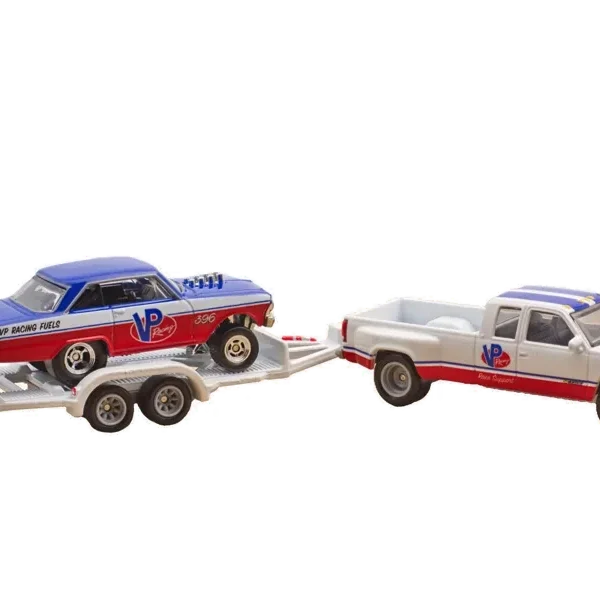 VP Racing ’63 Chevy Nova with ’88 Chevy Silverado 3500 Team Transport