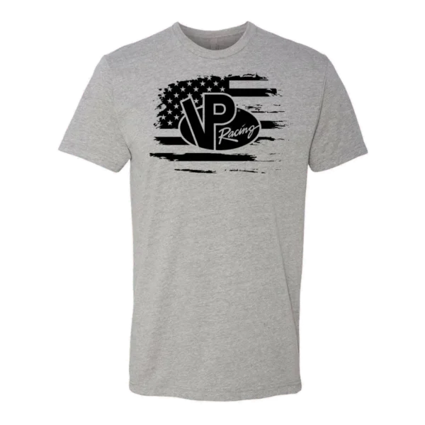 VP Racing Racing Across America Heather Gray T-Shirt — X-Small / Gray