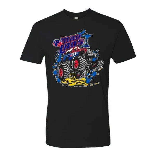 VP Racing Mad Labs Monster Truck T-Shirt — Small / Black