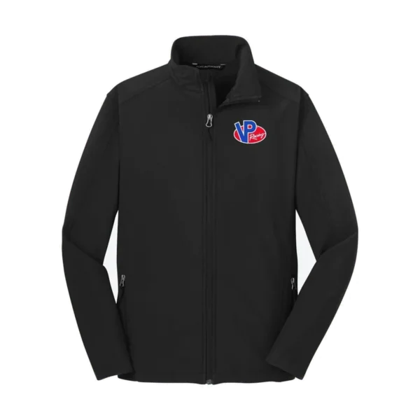 VP Racing Men’s VP Core Soft Shell Jacket — Black / 2X-LARGE