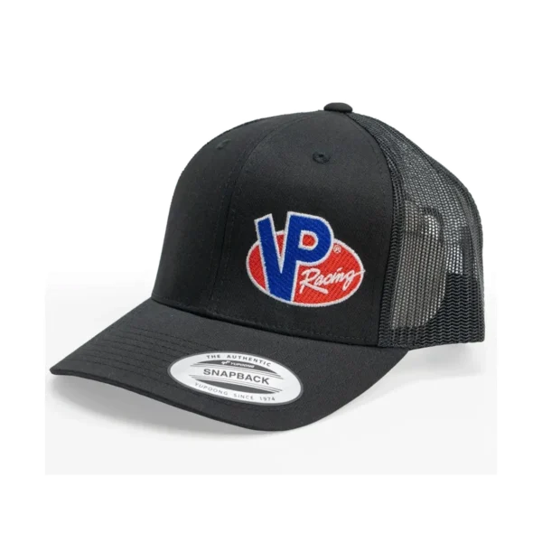 VP Racing Logo Trucker Cap — One/Size / Black