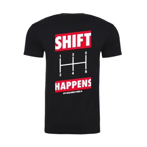VP Racing Shift Happens T-Shirt — X-Small / Black